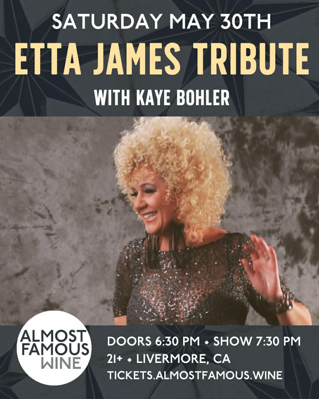 Kaye Bohler Live in Livermore